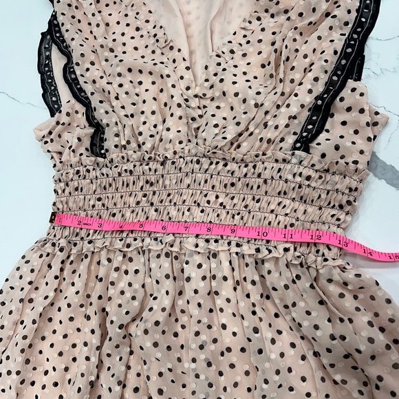 Max Studio dress Polka Dot Sleeveless Dress - Picture 3 of 8